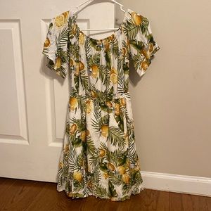 Shein Citrus Dress Size S